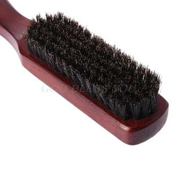 Plaukų Šepetys Medienos Rankena Šernų Šerių Barzdos Formavimo Šukos Plaukų Iššukavimo Tiesinimo Lašas Laivybos
