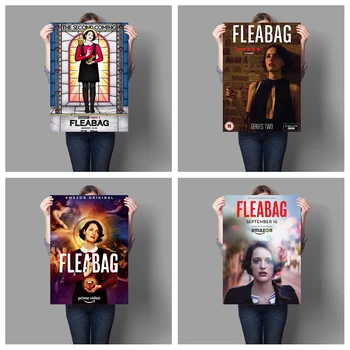 Populiarus britų komedija, TV serialas Fleabag aukštos kokybės drobė, tapyba aukštos kokybės namų Dekoro be Rėmelio o609