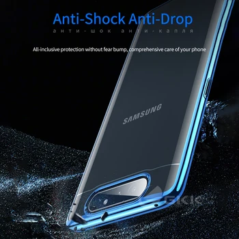 Prabanga Apkalos HD Skaidrus Atveju, Samsung Galaxy A80 Atveju Visiškai Proction atsparus smūgiams Hard Cover For Samsung A80 shell Fundas