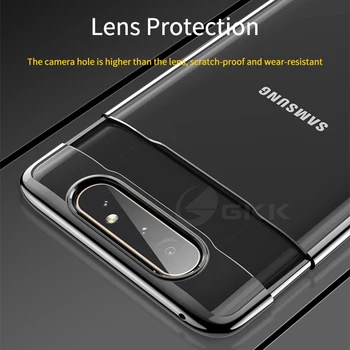 Prabanga Apkalos HD Skaidrus Atveju, Samsung Galaxy A80 Atveju Visiškai Proction atsparus smūgiams Hard Cover For Samsung A80 shell Fundas