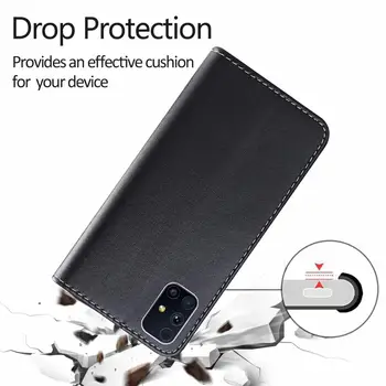 Prabanga Tricolor Blokuoti Flip Case For iPhone 12 Mini Pro 11 Max XS XR 6 6S 7 8 Plius 5 5S SE 2020 Odos Turėtojas Stovėti Piniginės Dangtis