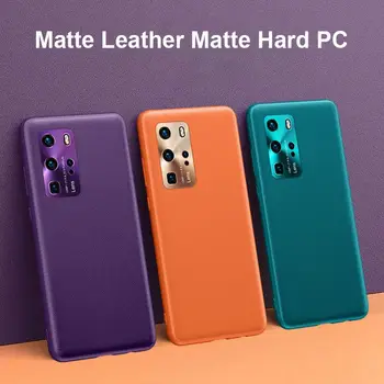 Prabangus Matinis PC Atveju, Huawei Mate 30 30 P40 Pro Coque Galinį Dangtelį Telefoną Atveju Huawei Honor 30 Pro Plus 30S Vaizdas Pro 30