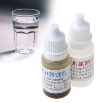 Praktinių pH A2O Vandens pH OTO Dual Testo Rinkinys su Bandymo Kortelę 100-125 bandymai