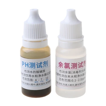 Praktinių pH A2O Vandens pH OTO Dual Testo Rinkinys su Bandymo Kortelę 100-125 bandymai