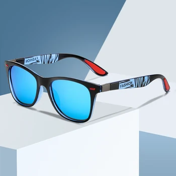 Prekės ženklo Dizainas Poliarizuoti Akiniai nuo saulės Vyrams Aikštėje Vairavimo Saulės Akiniai Derliaus Moterų Sunglass UV400 Atspalvių Akių gafas de sol
