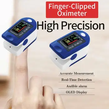 Pro Pirštu Oximeter Skaitmeninį Piršto Pulse Oximeter Kraujo Deguonies Įsotinimo Metrų Piršto SPO2 PR Širdies ritmo Monitorius Sveikatos Priežiūros