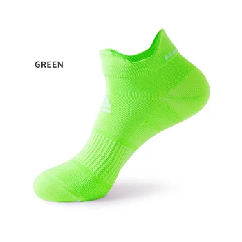 Profesionalaus sporto kojinės vyriškos kojinės, veikia moterų seklių burną pavasario vasaros sporto plonos kojinės dezodorantas banga kojinės slėgis