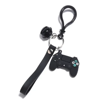 PS4 Žaidimų konsolę Keychains Mielas Gamepad Draugu Kreiptuką Key Chain PS4 Žaidimų Konsolę paketų prižiūrėtojų raktinę Bag Automobilių Kabinti Key Chain