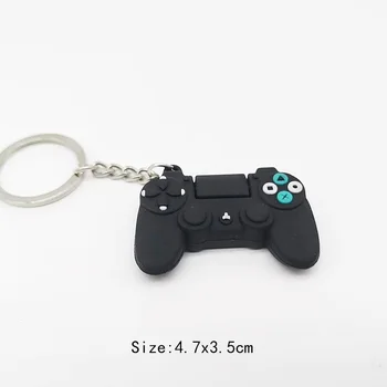 PS4 Žaidimų konsolę Keychains Mielas Gamepad Draugu Kreiptuką Key Chain PS4 Žaidimų Konsolę paketų prižiūrėtojų raktinę Bag Automobilių Kabinti Key Chain
