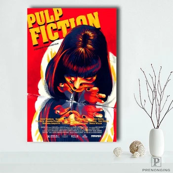 Pulp Fiction Klasikinis Filmas Quentin Tarantino Derliaus Meno Tapybos Juokinga, Drobė, Tapyba, Plakatas Nuotraukas, Miegamojo Puošimas