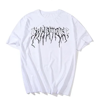 Punk, Gothic HipHop Unisex Marškinėliai Naujas Moterų Marškinėlius Harajuku Rankovės Vasaros Derlius T-shirt Streetwear Negabaritinių Drabužiai