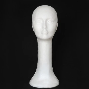 Putų Moterų Žmogaus Galva, Ilgas Kaklas Manekenas Perukas Skrybėlę, Akinius Stendas Modelio Mokymo Vadovas