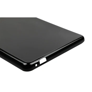 QIJUN Silikono Smart Tablet Galinio Dangtelio HUAWEI MediaPad T3 8.0 KOB-L09 KOB-W09 Garbė Žaisti Mygtukai 2 8.0