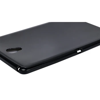QIJUN Tab S 8.4 Silikono Smart Tablet galinis Dangtelis Skirtas Samsung Galaxy Tab S 8.4 SM-T700 T705 T705C atsparus smūgiams Bamperis Atveju