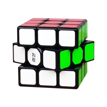 QiYi 3x3x3 Plaukti Magic Cube Kariai W Greitis QiYi Kubo stickerless Profesinės Puzzle Kubeliai Švietimo Žaislai Vaikams