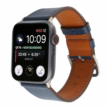 Rankogalių Diržu, Apple Watch Band 44mm 42mm 40mm 38mm Odos Apyrankė Diržas iWatch Series 5 4 3 2 1 Watchband Pakeitimo