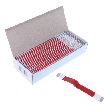 Raudona/Mėlyna 200 Lapas/Box Dantų Išsakant Popieriaus Juostelės, Dantų Lab Produktas Priemonė Burnos, Dantų Priežiūra, Dantų Balinimo Medžiaga