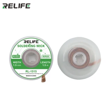 RELIFE 1Pcs Lydmetalis Viko Desoldering Nerijos 3mm 2,5 mm, 2mm 1,5 mm Suvirinimo, Litavimo Valiklis Telefono PCB BGA Suvirinimo Taisymo Įrankis