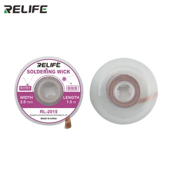 RELIFE 1Pcs Lydmetalis Viko Desoldering Nerijos 3mm 2,5 mm, 2mm 1,5 mm Suvirinimo, Litavimo Valiklis Telefono PCB BGA Suvirinimo Taisymo Įrankis