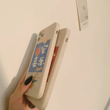 Retro Animacinių filmų Aukso pasisekė žavesio kawaii Telefono dėklas Skirtas iPhone 12 11 Pro Max Xr Xs Max 7 8 Plius 12 mini 7Plus atveju Mielas Minkštas Viršelis