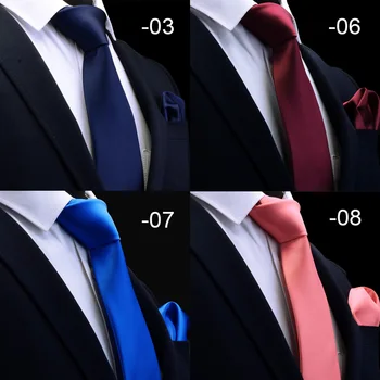 Ricnais Kokybės Kaklaraištis Nustatyti Mens 8cm Šilko Necktie Nosinė Rinkiniai Vyras Tvirtą Raudona Aukso Mėlyna Kaklo Ryšius Vestuvių Verslo Dovana