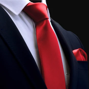 Ricnais Kokybės Kaklaraištis Nustatyti Mens 8cm Šilko Necktie Nosinė Rinkiniai Vyras Tvirtą Raudona Aukso Mėlyna Kaklo Ryšius Vestuvių Verslo Dovana