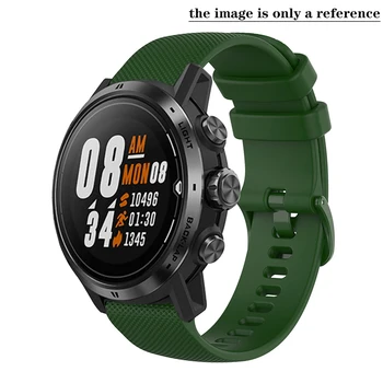 Riešo Dirželis COROS APEX Pro Smartwatch Apyrankės už UMIDIGI Uwatch 2 silikono sporto Pakeitimo minkštas Band apyrankę diržu