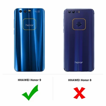 RONICAN Už Huawei honor 9 Case Silikoninis Dangtelis Honor9 Plonas Skaidrus Telefono Apsauga Soft Shell 
