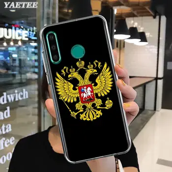 Rusija rusijos Vėliavos Herbas Telefoną Atveju Huawei Honor 10 10i 20 Lite 20S 30 Pro+ 9A 9S 9C 9X 8A Premjero 8X TPU Minkštas Viršelis