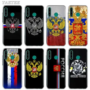 Rusija rusijos Vėliavos Herbas Telefoną Atveju Huawei Honor 10 10i 20 Lite 20S 30 Pro+ 9A 9S 9C 9X 8A Premjero 8X TPU Minkštas Viršelis