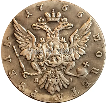 Rusijos monetų 1766 metais kopija