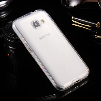Samsung Galaxy A3 A5 A7 A8 A9 2018 Atveju 360 Visas Apsaugos Minkštos TPU Coque už Funda s5 s6 s7 krašto s8 s9 S10 plius S10e Atvejais