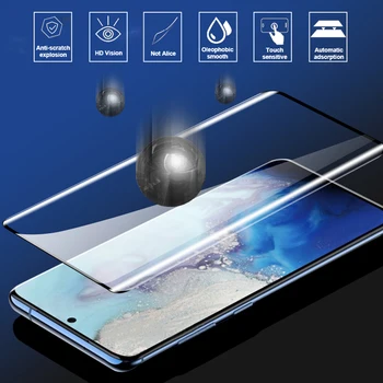 Samsung Galaxy S20 ultra plus Apsauginis stiklas S 20 s20plus S20ultra Screen Protector 20plus 20ultra 3D Nuotaika Glas filmas HD