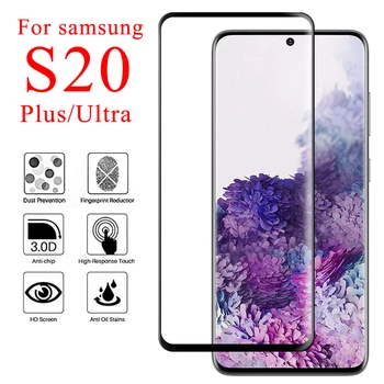 Samsung Galaxy S20 ultra plus Apsauginis stiklas S 20 s20plus S20ultra Screen Protector 20plus 20ultra 3D Nuotaika Glas filmas HD