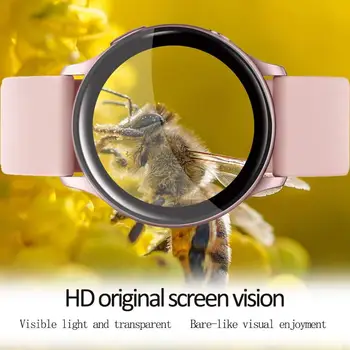 Samsung Galaxy Žiūrėti Aktyvios 2 44mm 40mm Sport 3D HD Full Screen Protector Kino Aktyvios 2 laikrodžių Priedai Galaxy Žiūrėti stiklas