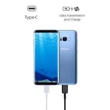 Samsung S8 USB c C Tipo Kabelis 20 120 150 CM spartusis įkrovimas Duomenų Eilutė Galaxy S10 9 8 Plius A5 A7 2017 10 Pastaba 8 XIAOMI 9 8 5 6