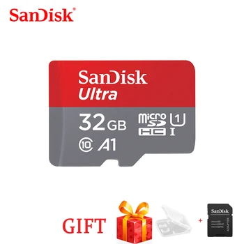 SanDisk A1 Atminties Kortelė 16GB 32gb 64GB 128GB 200GB 256 GB 400GB Micro sd kortelės Class10 UHS-1 
