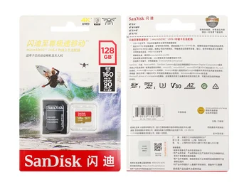 SanDisk Micro SD Kortele 256 GB 400GB 128GB 64GB 32GB MicroSDHC Atminties Kortelė Extreme Ultra 