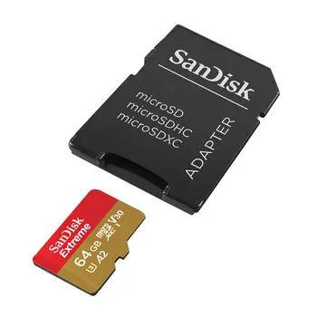 SanDisk Micro SD Kortelę 16GB 32GB MicroSDHC Atminties Kortelę 64GB 128GB 256 GB MicroSDXC EXTREME PRO V30 U3 4K UHD TF Kortelės