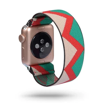 Scrunchie Solo Kilpos diržas, Apple watch 6 5 juosta 40mm 44mm Elastinga watchband 42mm 38mm riešo Apyrankę iwatch series 5 4 3