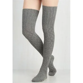 Seksualus, moterų kojinės, getrai, dryžuotas ilgas kojines aukštakulniais kojinės moterų erotinis šiltas virš kelio kojinės moterims broilerių