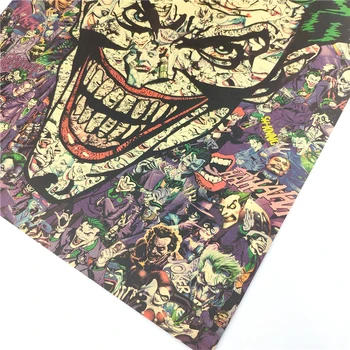 Senovinių Klasikinių Komiksų Joker, Tapyba, Plakatas Kambario Dekoravimo Lipdukus 