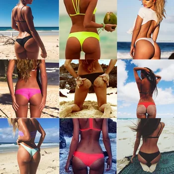 Sexy Moteris Brazilijos Įžūlus Bikini Bottom Thong Paplūdimio Maudymosi Kostiumėlį, Maudymosi Kostiumėliai Tik Apačioje