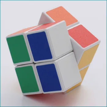 ShengShou Magija Neo Rubix Kubas 2 Veiksmų 50mm 2X2 Lipdukas Kubo Galvosūkį Švietimo Žaislai Vaikams Vertus Suktuko
