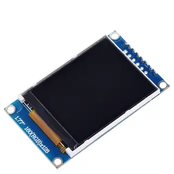 ShengYang 1pcs 1.77 colių TFT LCD ekranas 128*160 1.77 TFTSPI TFT spalvotas ekranas modulis nuoseklųjį prievadą modulis