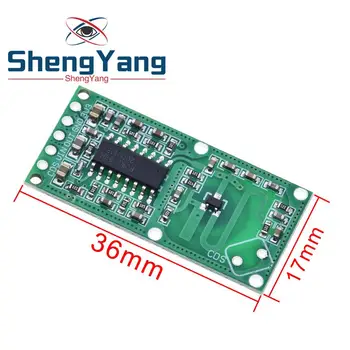 ShengYang RCWL-0516 mikrobangų radarą jutiklio modulis Žmogaus kūno įvadinį jungiklį modulis Intelligent jutiklis