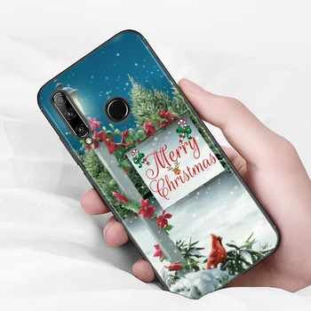 Silikoninis Minkštas Viršelis Naujųjų Metų Dovanos Kalėdų Huawei P40 30 P20 Lite E Pro P Smart Z Plius 2019 P9 P10 Lite Telefono dėklas