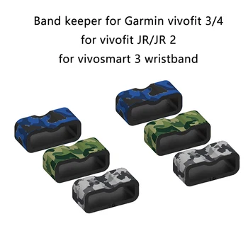 Silikoninės gumos kilpa Garmin vivofit 3 /4 /JR2 /vivosmart 3 smart watch band valdytojo pakeitimo žiedas už garbę B3/B4 juosta