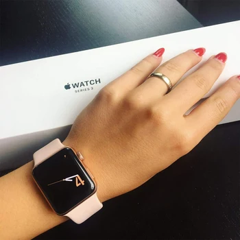 Silikono dirželis Apple watch band 44mm/40mm iwatch juosta 42mm/38mm Sporto apyrankę watchband apple žiūrėti 6 SE 5 4 3 2 44 mm
