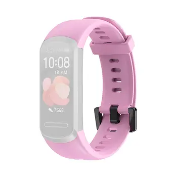 Silikono Riešo Dirželis Huawei Juosta 4 Sporto Dirželis Apyrankę smart watch Band Apyrankė Skirtas Huawei Band4 Smart Priedai